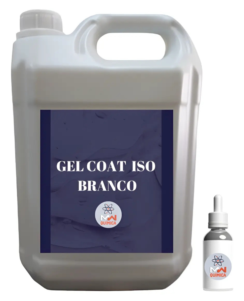 Gel Coat Iso Npg Uv Branco 15kg C/ Catalizador - Capa